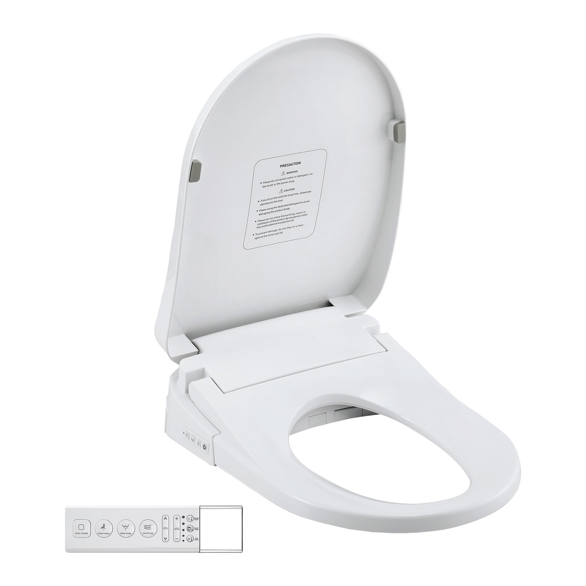 Cefito Smart Electric Bidet Toilet Seat Wireless Remote Heated Dryer Auto Wash BIDET-ELEC-659G-WH