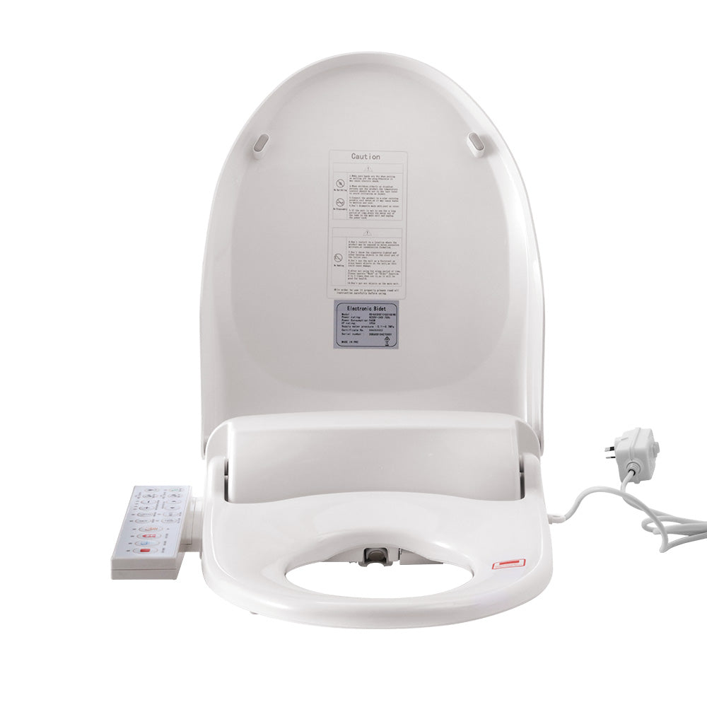 Cefito Electric Bidet Toilet Seat Cover Bathroom Spray Water Wash V Shape BIDET-ELEC-K60-WH