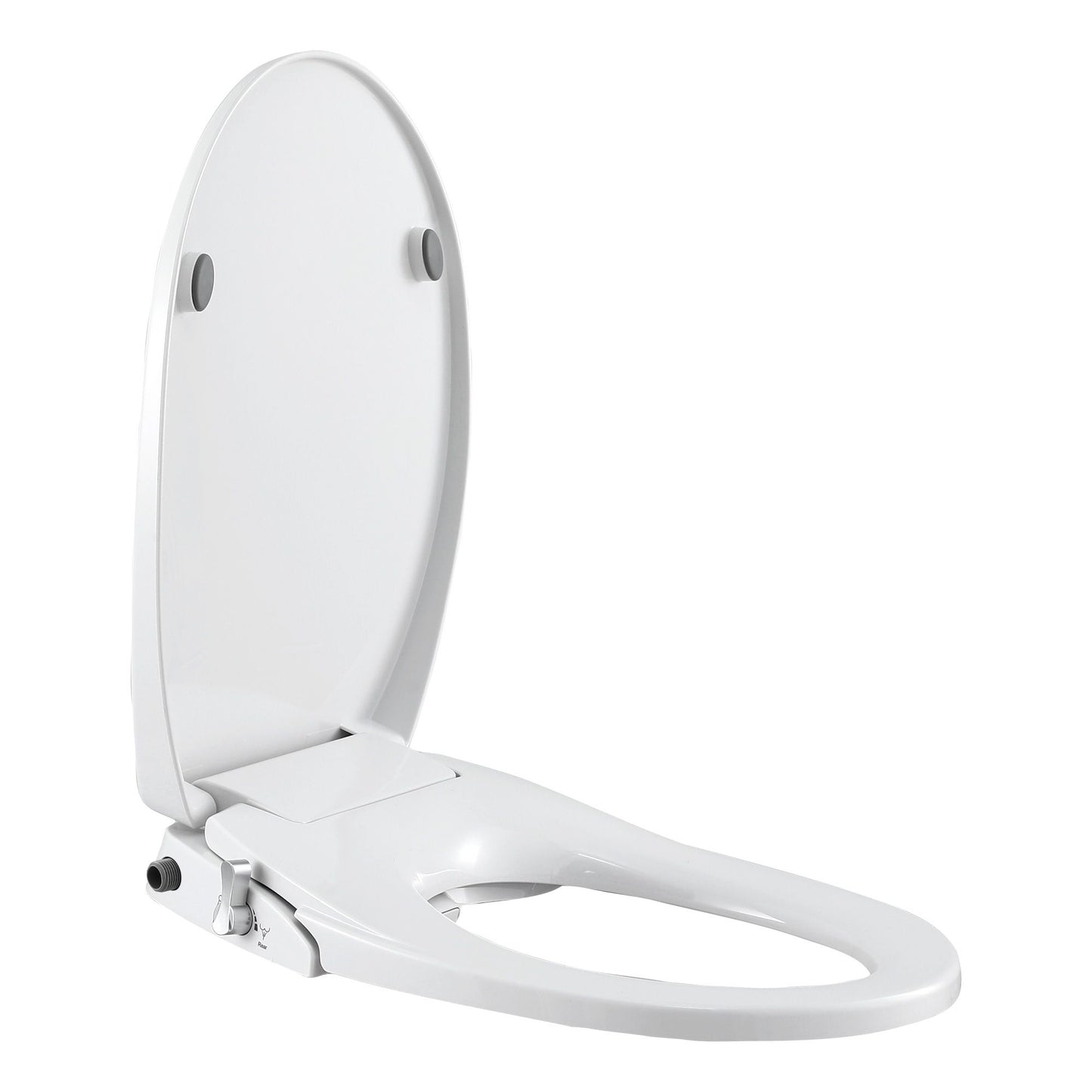 Cefito Non Electric Bidet Toilet Seat O-Shape Dual Nozzle Soft Close WaterMark DIY BIDET-N-ELEC-A106-WH