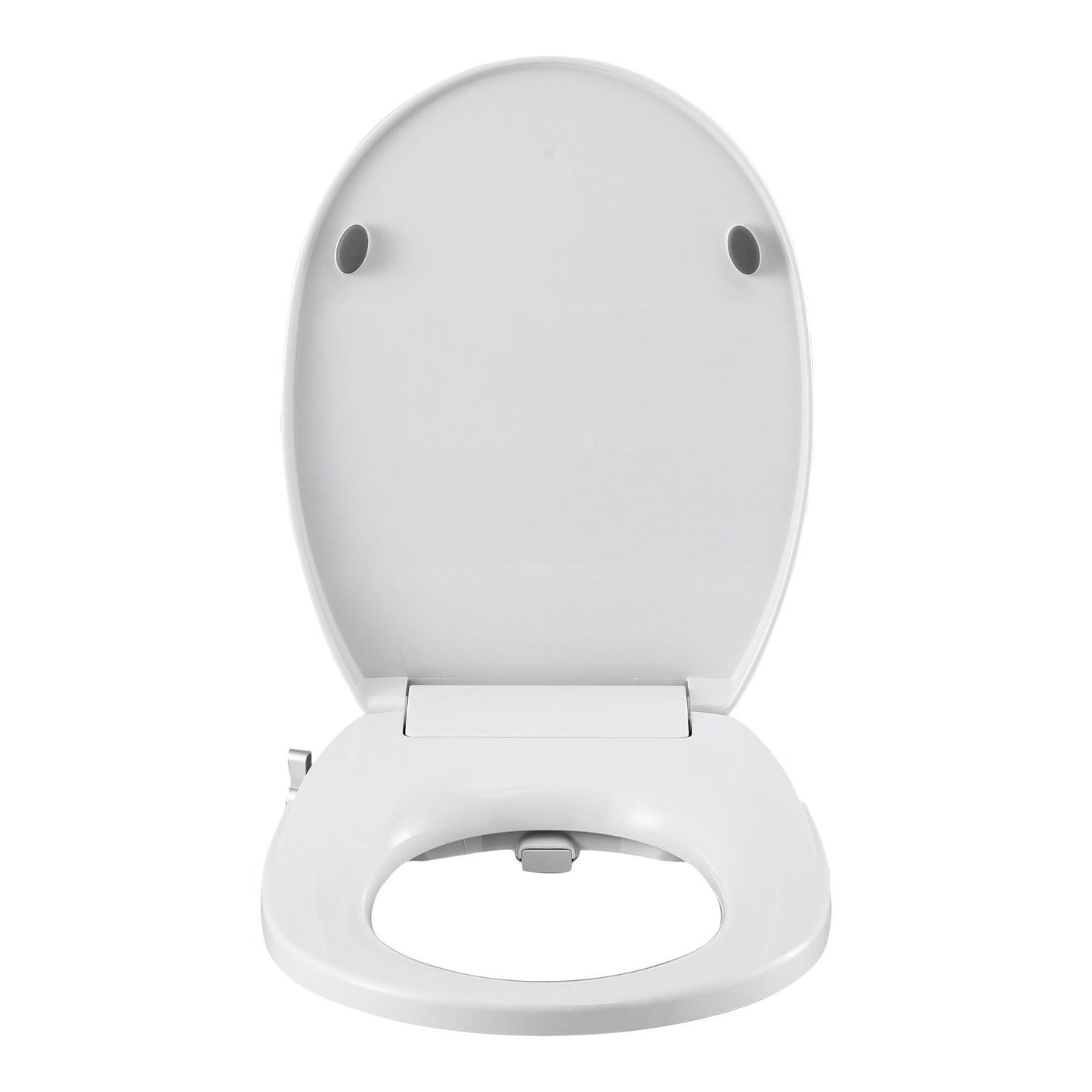 Cefito Non Electric Bidet Toilet Seat O-Shape Dual Nozzle Soft Close WaterMark DIY BIDET-N-ELEC-A106-WH