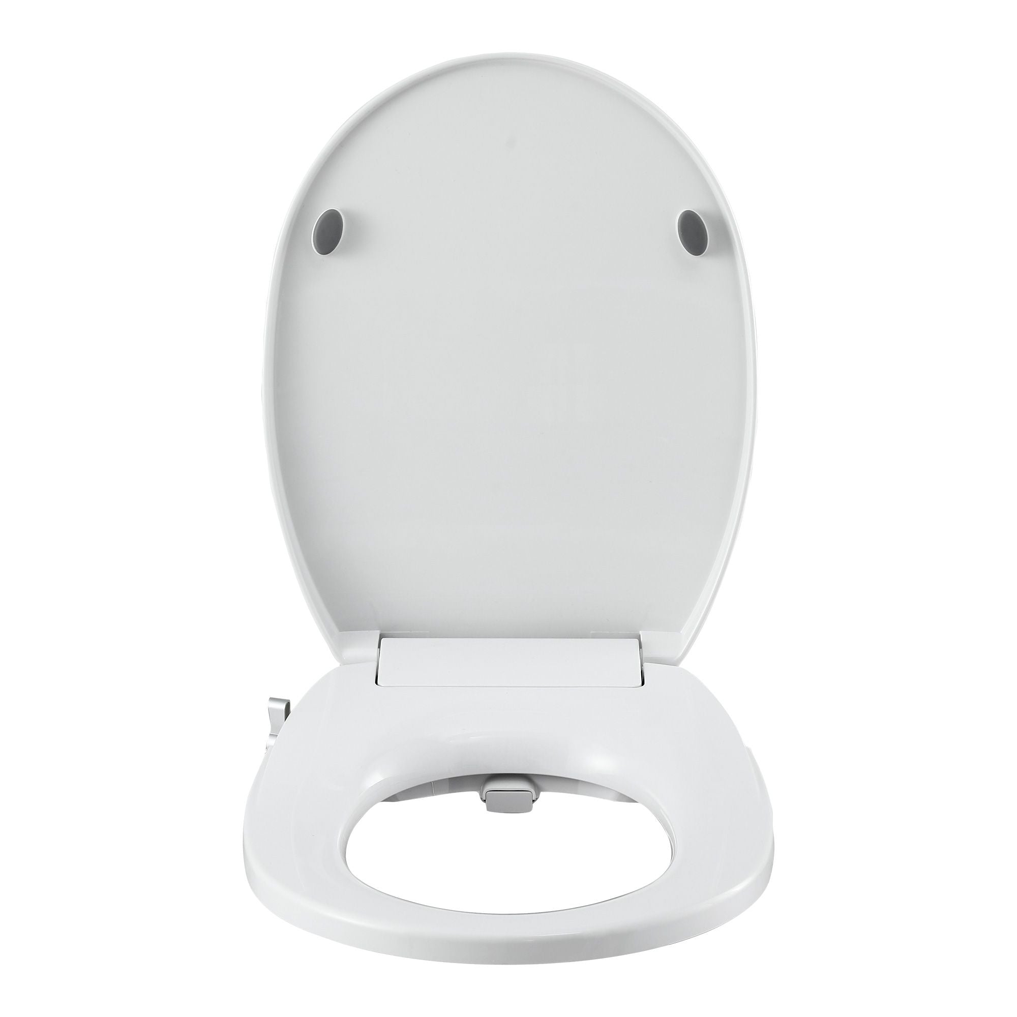 Cefito Non Electric Bidet Toilet Seat O-Shape Dual Nozzle Soft Close WaterMark DIY BIDET-N-ELEC-A106-WH