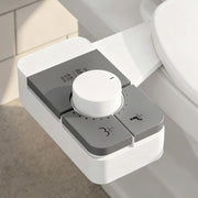 Cefito Non-Electric Ultra-Slim Bidet Attachment Detachable Bidet with Dual Nozzle Frontal & Rear Wash BIDET-PART-B012-WH