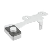 Cefito Non-Electric Ultra-Slim Bidet Attachment Detachable Bidet with Dual Nozzle Frontal & Rear Wash BIDET-PART-B012-WH
