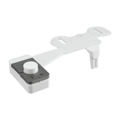 Cefito Non-Electric Ultra-Slim Bidet Attachment Detachable Bidet with Dual Nozzle Frontal & Rear Wash BIDET-PART-B012-WH