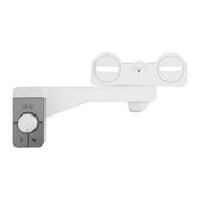 Cefito Non-Electric Ultra-Slim Bidet Attachment Detachable Bidet with Dual Nozzle Frontal & Rear Wash BIDET-PART-B012-WH