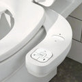 Cefito Ultra-Slim Bidet Attachment Detachable Bidet with Self-Cleaning Dual Nozzle Non-Electric Adjustable BIDET-PART-B014-WH