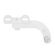 Cefito Ultra-Slim Bidet Attachment Detachable Bidet with Self-Cleaning Dual Nozzle Non-Electric Adjustable BIDET-PART-B014-WH