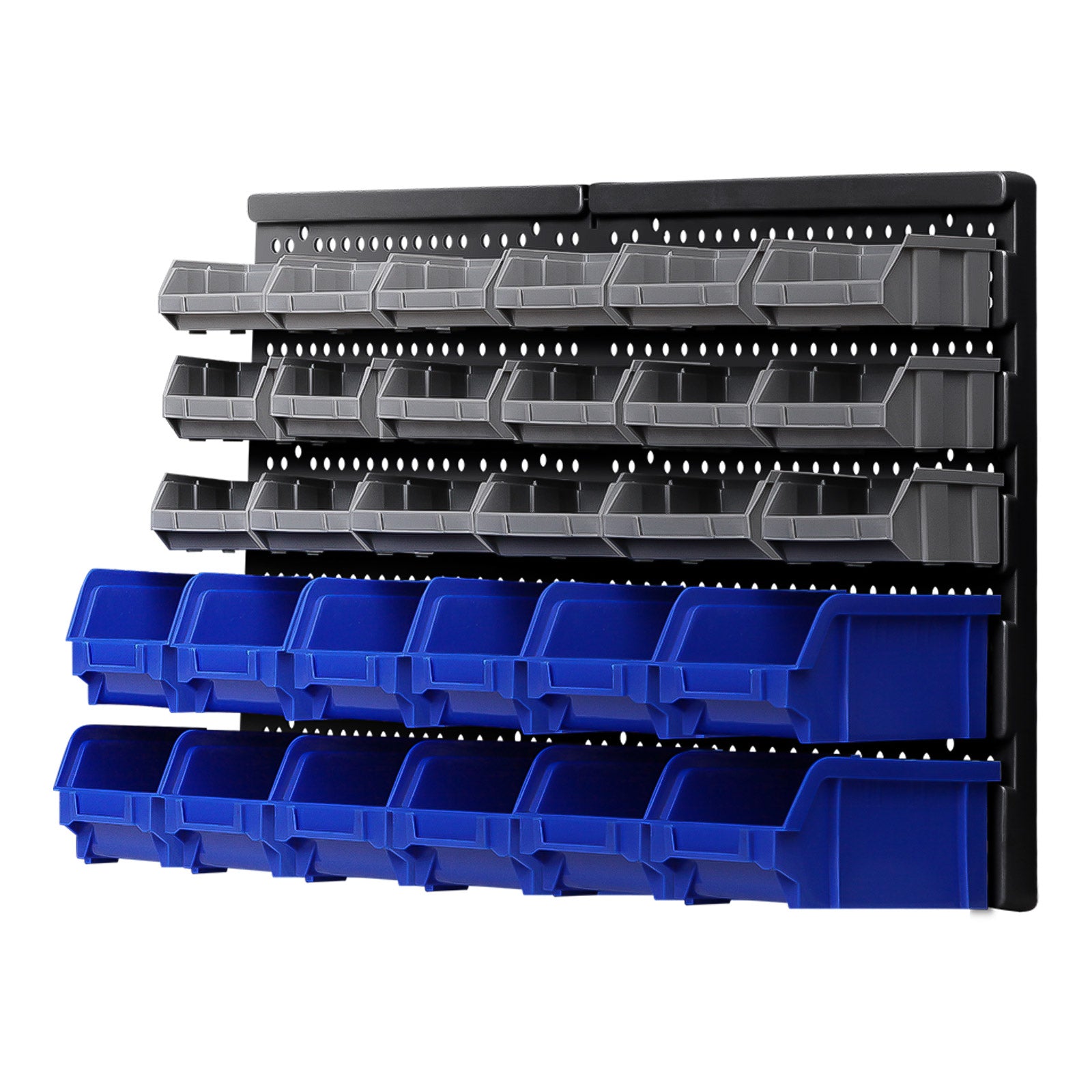 Giantz 30 Storage Bin Rack Wall Mounted BIN-WALL-30