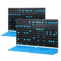 Giantz 108 Storage Bin Rack Wall Mounted BIN-WALL-44NX2