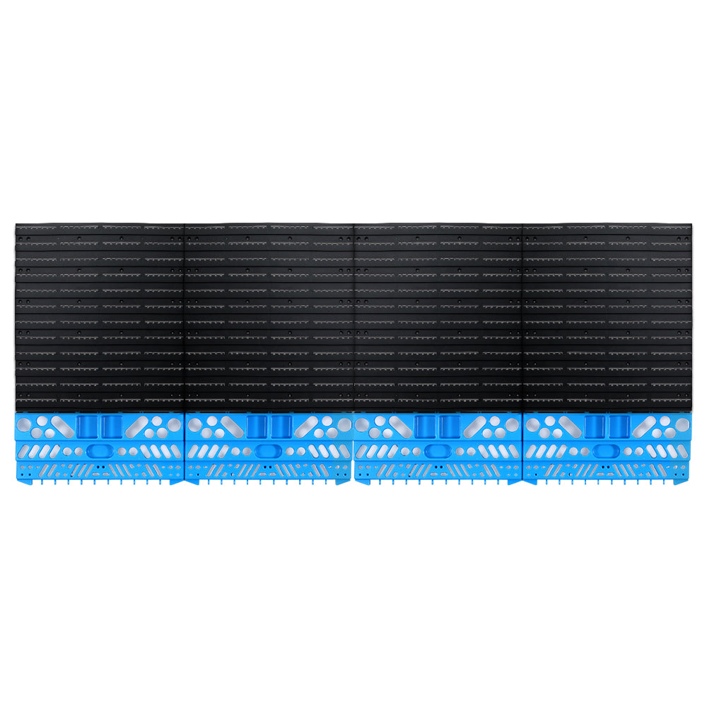 Giantz 108 Storage Bin Rack Wall Mounted BIN-WALL-44NX2