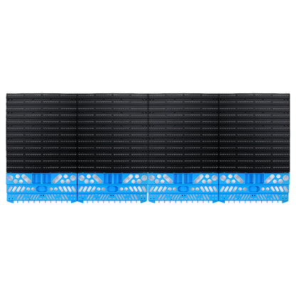 Giantz 108 Storage Bin Rack Wall Mounted BIN-WALL-44NX2