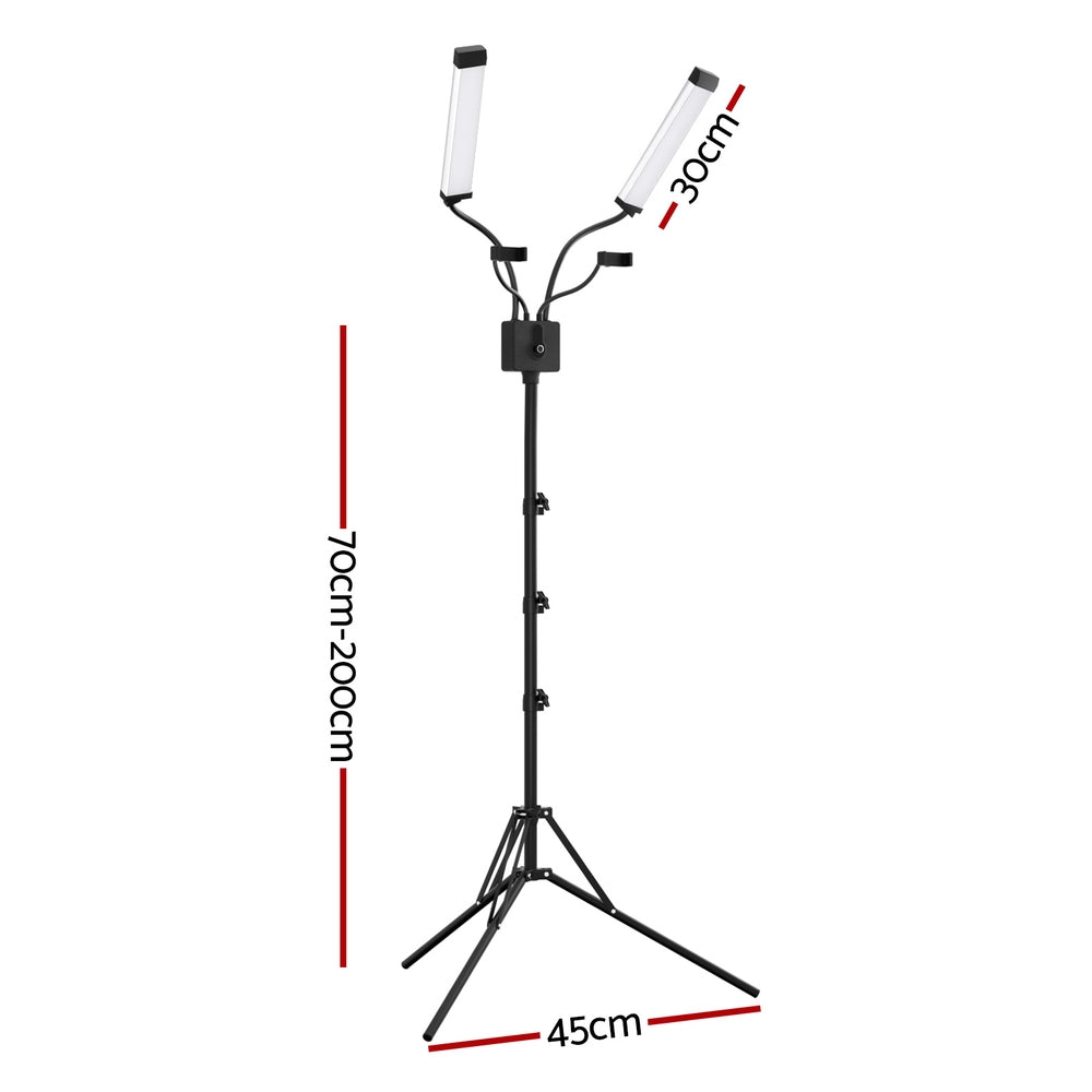 Embellir LED Beauty Light for Makeup Tattoo Eyelash Extensions Salon Spa Studio BL-DH-70-BK