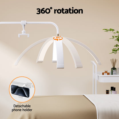 Embellir LED Beauty Light Half Moon Lamp Makeup Tattoo Eyelash Extensions Salon BL-HM-140-WH