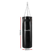 Everfit Hanging Boxing Punching Bag Home Gym Training BOXING-A-BAG-BK