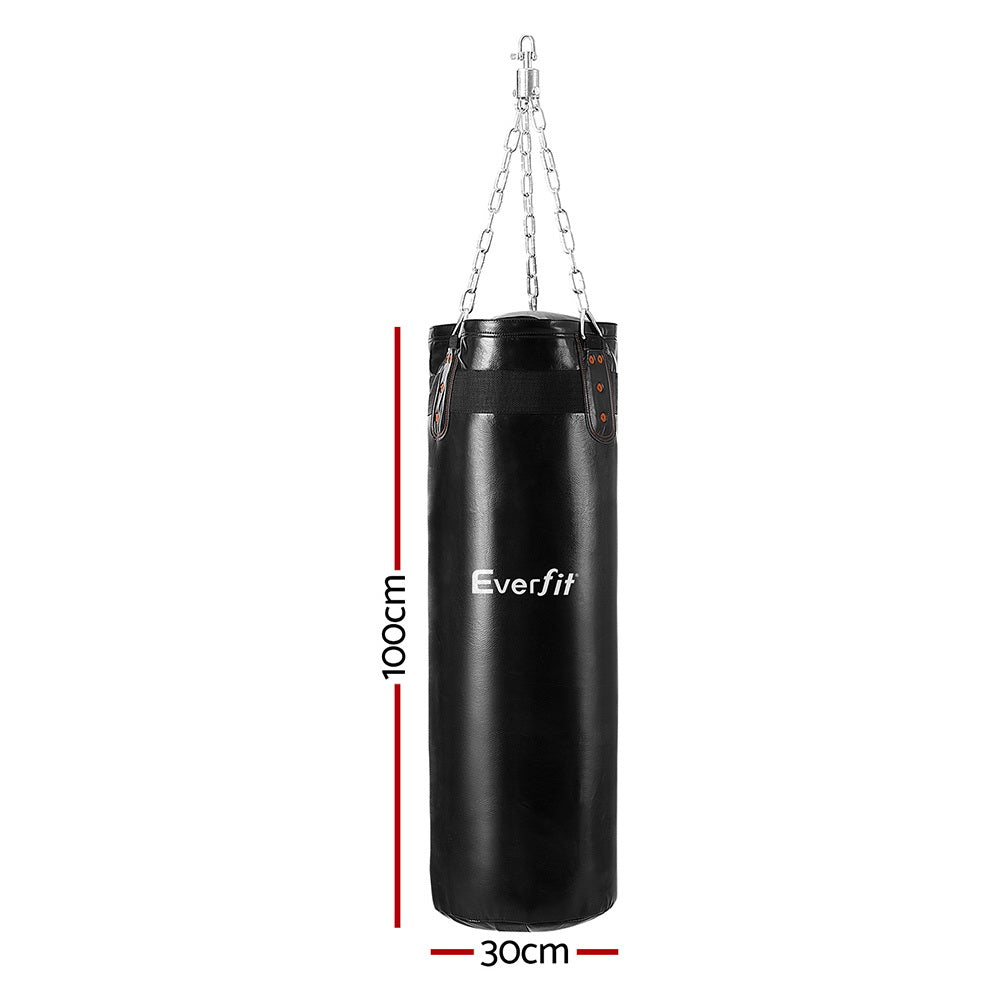 Everfit Hanging Boxing Punching Bag Home Gym Training BOXING-A-BAG-BK