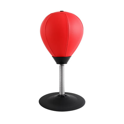Everfit Desktop Punching Boxing Bag Stand Set with Pump Swivel Speed Balls BOXING-A-DESKTOP-RD