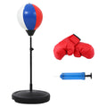Everfit Kids Punching Bag Stand Set Adjustable 76-112cm with Gloves & Pump BOXING-A-KID-BL