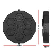 Everfit Music Boxing Machine Bluetooth Target Punching USB Chargeable Home Gym BOXING-A-MUSIC-BK