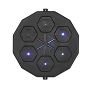 Everfit Music Boxing Machine Bluetooth Target Punching USB Chargeable Home Gym BOXING-A-MUSIC-BK