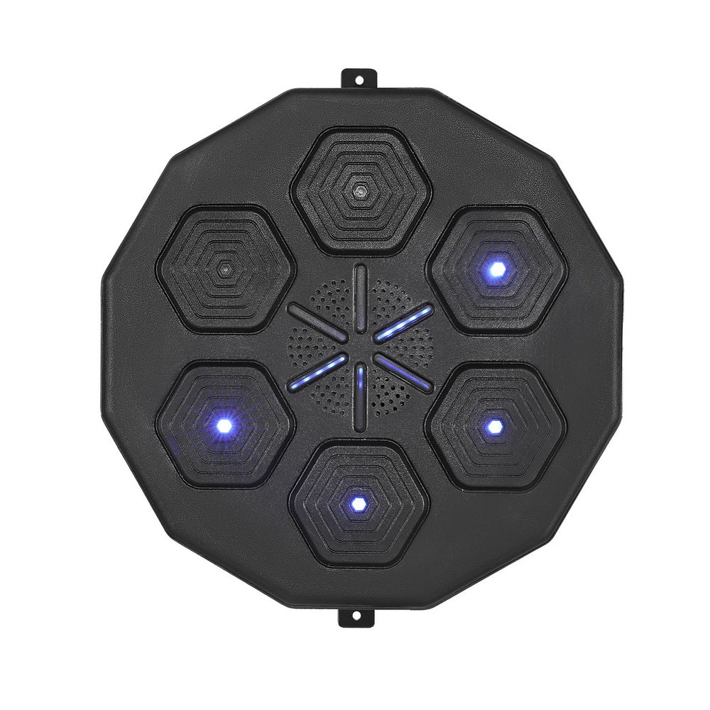 Everfit Music Boxing Machine Bluetooth Target Punching USB Chargeable Home Gym BOXING-A-MUSIC-BK