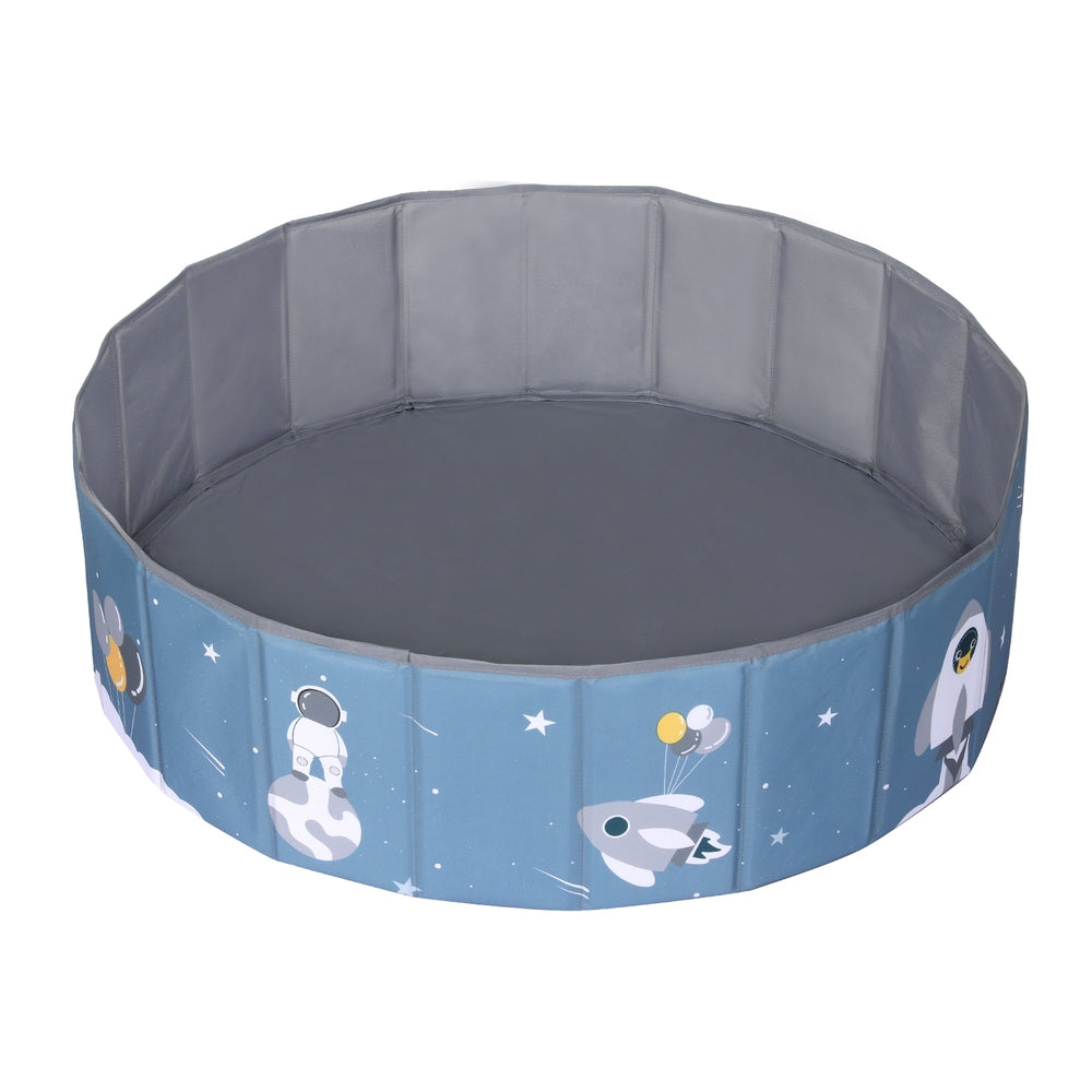 Keezi Kids Ball Pool Pit Toddler Play Foldable Child Playhouse Storage Bag Blue BPOOL-B-814-BU
