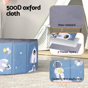 Keezi Kids Ball Pool Pit Toddler Play Foldable Child Playhouse Storage Bag Blue BPOOL-B-814-BU