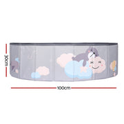 Keezi Kids Ball Pool Pit Toddler Ocean Play Foldable Child Playhouse Storage Bag BPOOL-B-814-GR