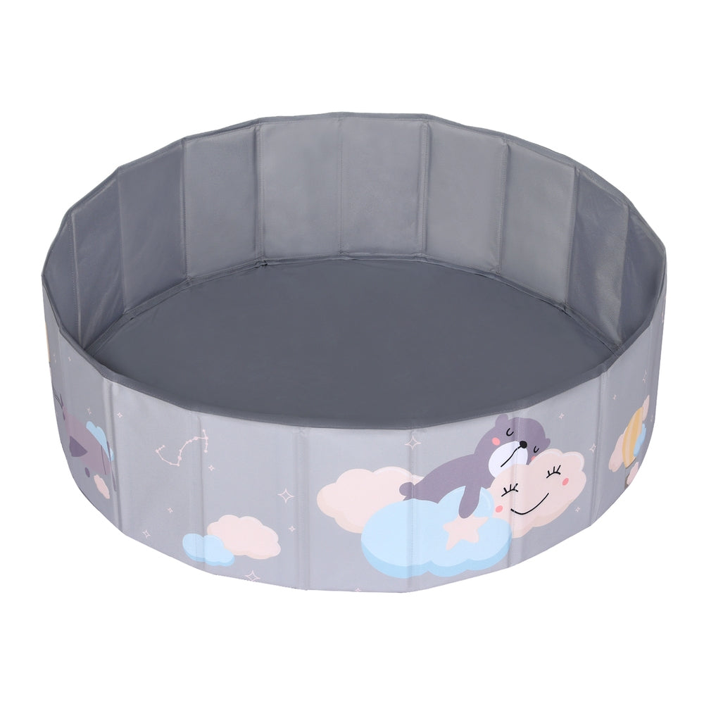 Keezi Kids Ball Pool Pit Toddler Ocean Play Foldable Child Playhouse Storage Bag BPOOL-B-814-GR