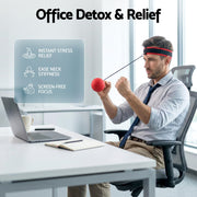 Everfit Boxing Reflex Ball Headband Hand Eye Coordination Stress Relief Multi