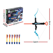 Keezi Kids Bow and Arrow Set Outdoor Sport Game Archery Toys 6 Arrows Children Gifts BS-KD-81CM-BU