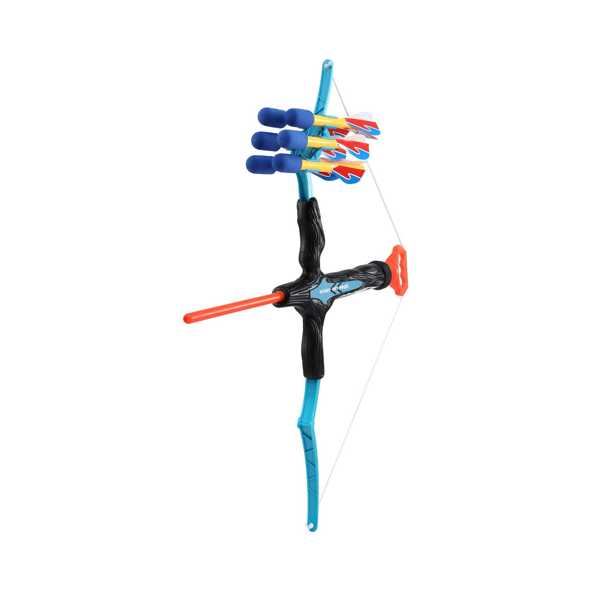 Keezi Kids Bow and Arrow Set Outdoor Sport Game Archery Toys 6 Arrows Children Gifts BS-KD-81CM-BU
