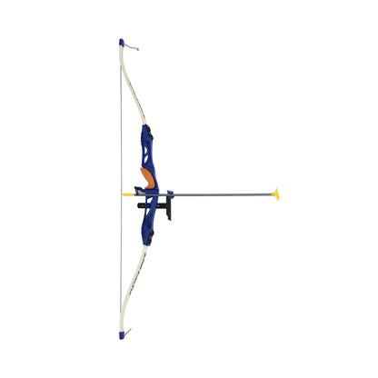 Keezi Kids Bow and Arrow Set Toy Archery Standing Target Suction Cup Arrows Goggles BS-KD-95CM-SET-BU