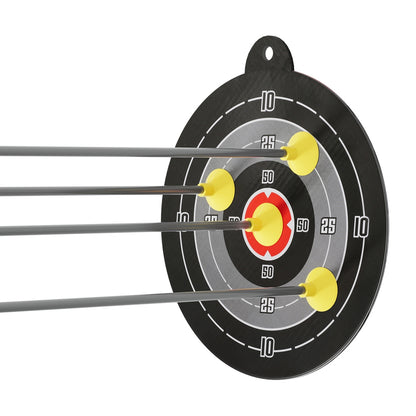 Keezi Kids Bow and Arrow Target Set Outdoor Sport Archery Toys Bottle LED Light BS-KD-BU