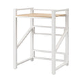 Artiss Over Washing Machine Rack Laundry Shelf Space Saver 75cm White BSR-A-1T-105H-WH