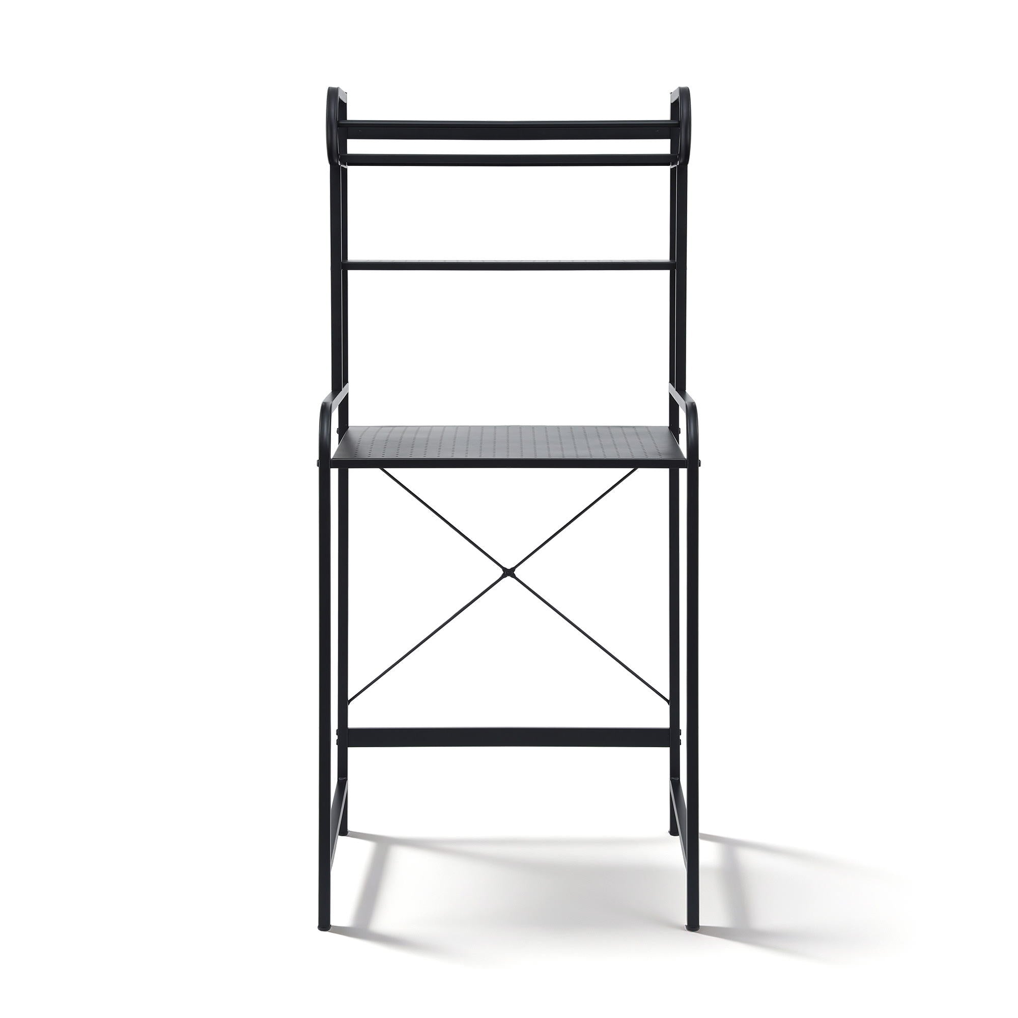 Artiss Bathroom Storage Shelf Over Washing Machine Toilet 3 Tier BSR-A-3T-150H-BK