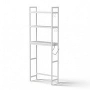 Artiss Over Toilet Storage Bathroom Rack Space Saving 3 Tier Organiser White BSR-A-3T-170H-WH