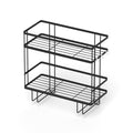 Artiss Over Toilet Storage Rack Bathroom Shelf Organizer 2 Tier BSR-B-2T-36H-BK