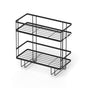 Artiss Over Toilet Storage Rack Bathroom Shelf Organizer 2 Tier BSR-B-2T-36H-BK