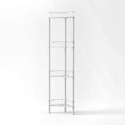 Artiss 4 Tier Floor Standing Corner Shower Caddy Bathroom Organizer White