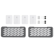 Cefito 2 Packs Bathroom Shelf Storage Rack BSR-D-WALL-02-GY