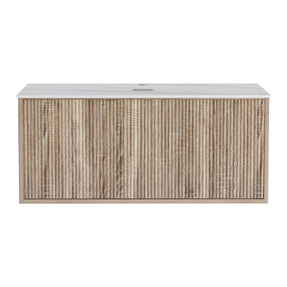 Cefito Vanity Unit 915mm with Basin Oak BV-CA-FLU01-900-WD-ABC