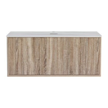 Cefito Vanity Unit 915mm with Basin Oak BV-CA-FLU01-900-WD-ABC