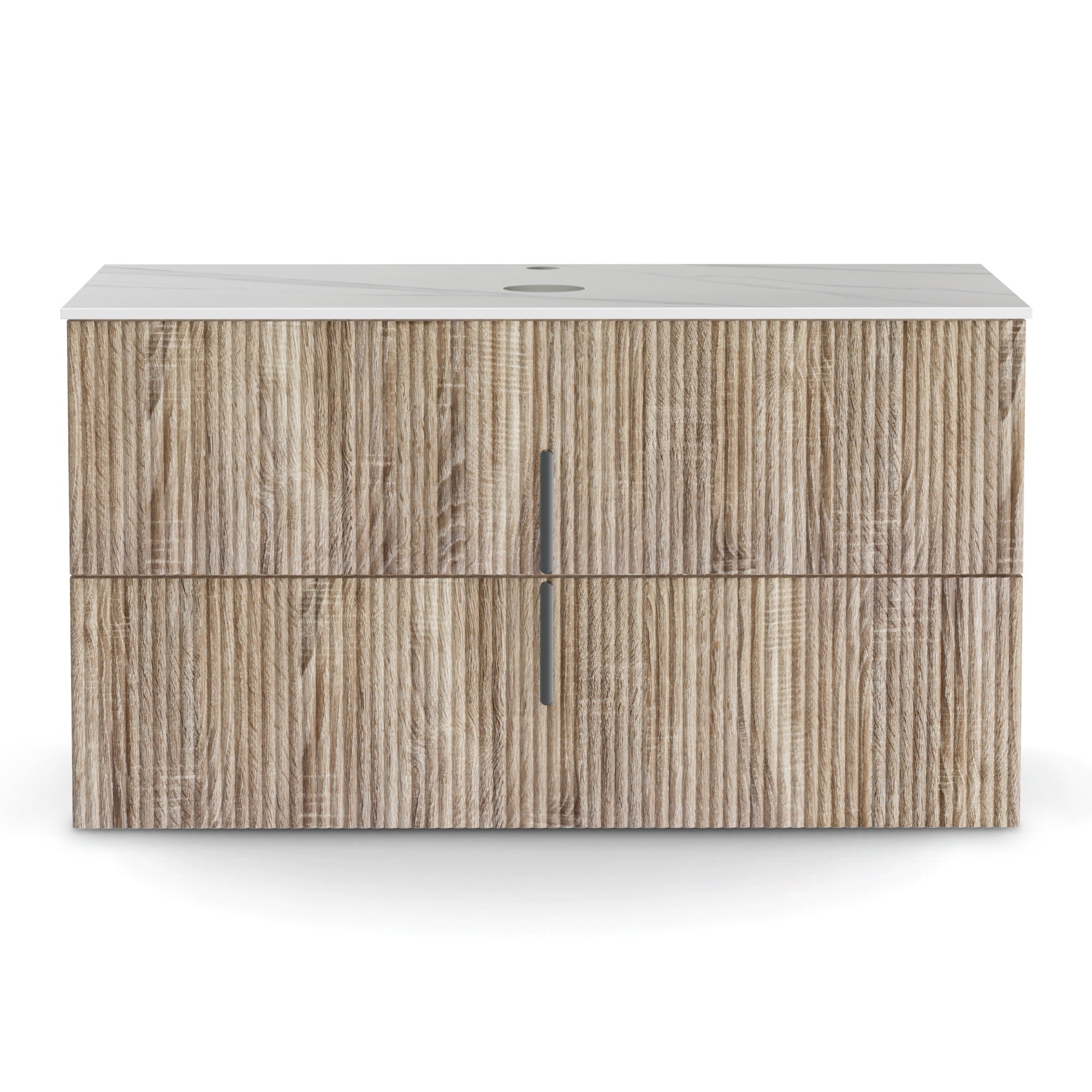 Cefito Vanity Unit 900mm Bathroom Cabinet Storage Wall Hung Timber Front Pine BV-CA-TIR2-900-WD-ABC