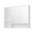 Cefito Bathroom Mirror Cabinet 100CM Vanity Medicine Wall Mounted Storage White BV-MC-10080-WH