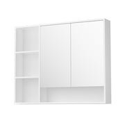 Cefito Bathroom Mirror Cabinet 100CM Vanity Medicine Wall Mounted Storage White BV-MC-10080-WH