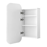 Cefito Bathroom Mirror Cabinet Medicine Shaving Arch Wall Hung 450x900mm White BV-MC-4090R-WH