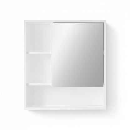 Cefito Bathroom Mirror Cabinet Mirrored Medicine Adjustable Shelf Wall Mounted 560mm White BV-MC-5661-WH