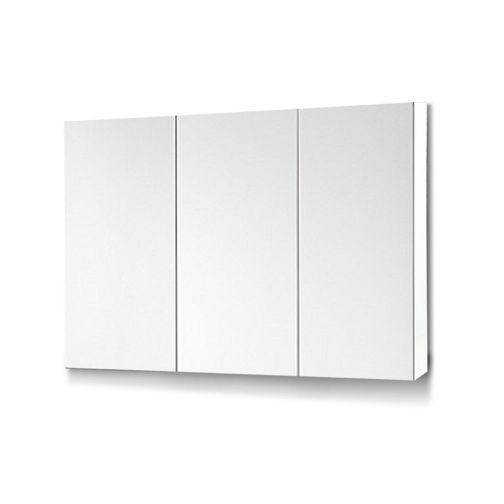 Cefito Bathroom Vanity Mirror with Storage Cabinet - White BV-MC-6005-WH-AB