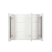 Cefito Bathroom Vanity Mirror with Storage Cabinet - White BV-MC-6005-WH-AB