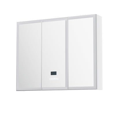 Bathroom Mirror Cabinet LED Light 900x720mm Medicine Wall Storage BV-MC-LED-TD01-WH
